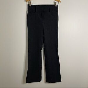 Cache Women's SZ 0 Stretchy Bootcut Knit Business Career Pull-On Dress Pants